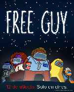 cartula carteles de Free Guy - V12