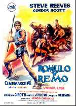 carátula carteles de Romulo Y Remo - 1961