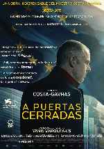 carátula carteles de A Puertas Cerradas