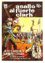 carátula carteles de Asalto Al Fuerte Clark