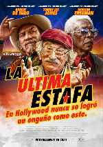 carátula carteles de La Ultima Estafa