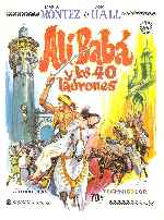 carátula carteles de Ali Baba Y Los 40 Ladrones - 1944 - V3