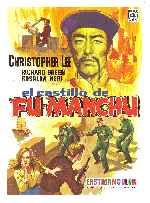 carátula carteles de El Castillo De Fu-manchu