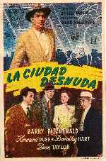 carátula carteles de La Ciudad Desnuda