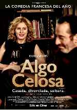 carátula carteles de Algo Celosa - V2