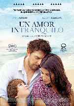 carátula carteles de Un Amor Intranquilo
