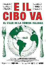 cartula carteles de E Il Cibo Va - El Viaje De La Comida Italiana