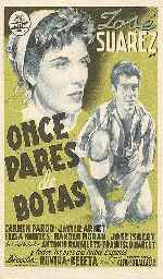 carátula carteles de Once Pares De Botas - V3