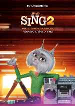 cartula carteles de Sing 2 - Ven Y Canta De Nuevo - V6