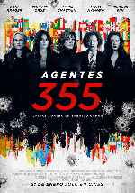 carátula carteles de Agentes 355