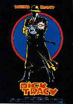 carátula carteles de Dick Tracy - 1990
