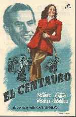 carátula carteles de El Centauro