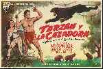 cartula carteles de Tarzan Y La Cazadora - V3
