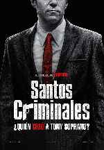 carátula carteles de Santos Criminales - V2