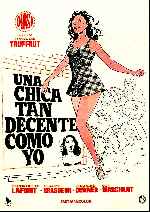 carátula carteles de Una Chica Tan Decente Como Yo