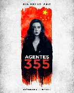 carátula carteles de Agentes 355 - V4