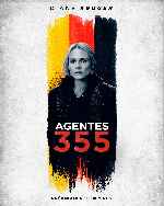 carátula carteles de Agentes 355 - V5