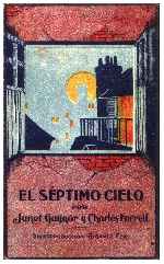 carátula carteles de El Septimo Cielo - 1927