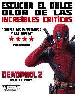 cartula carteles de Deadpool 2 - V12