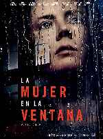 carátula carteles de La Mujer En La Ventana - V3