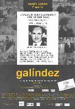 carátula carteles de Galindez