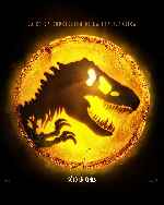 carátula carteles de Jurassic World - Dominio - V4