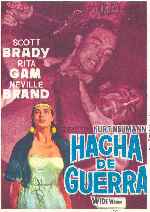 carátula carteles de Hacha De Guerra