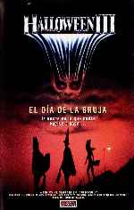 carátula carteles de Halloween Iii - El Dia De La Bruja