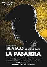 carátula carteles de La Pasajera - 2021 - V05