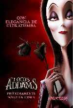 cartula carteles de Los Locos Addams - 2019 - V11