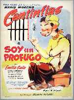 cartula carteles de Cantinflas - Soy Un Profugo - V4