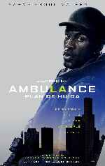 carátula carteles de Ambulance - Plan De Huida - V5