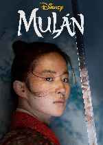 cartula carteles de Mulan - 2020 - V21
