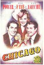 carátula carteles de Chicago - 1937