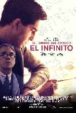carátula carteles de El Hombre Que Conocia El Infinito - V2