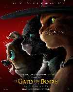 carátula carteles de El Gato Con Botas - El Ultimo Deseo