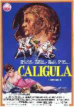 carátula carteles de Caligula - 1977