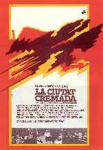 carátula carteles de La Ciutat Cremada