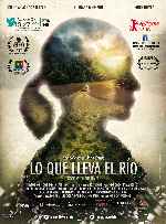 carátula carteles de Lo Que Lleva El Rio