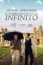 carátula carteles de El Hombre Que Conocia El Infinito - V5