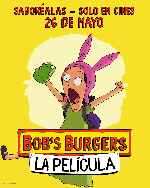 carátula carteles de Bobs Burgers - La Pelicula - V08