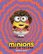 carátula carteles de Minions - Nace Un Villano - V06