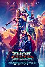 carátula carteles de Thor - Love And Thunder - V03
