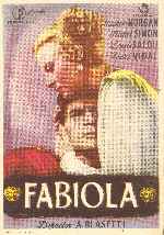 cartula carteles de Fabiola