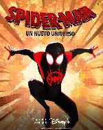 carátula carteles de Spider-man - Un Nuevo Universo - V11