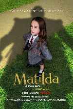 carátula carteles de Matilda De Roald Dahl - El Musical