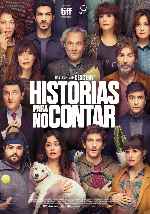 carátula carteles de Historias Para No Contar