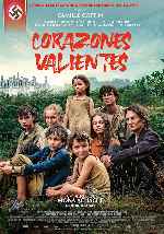 carátula carteles de Corazones Valientes