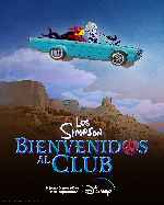 carátula carteles de Los Simpson - Bienvenidos Al Club