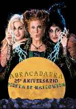 carátula carteles de Abracadabra - 1993 - Hocus Pocus - 25 Aniversario - Fiesta De Halloween